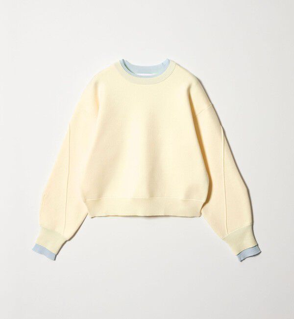 EMMEL REFINES「＜EMMEL REFINES＞EM HW スウェットライク ニット プルオーバー」|ニット・セーター|