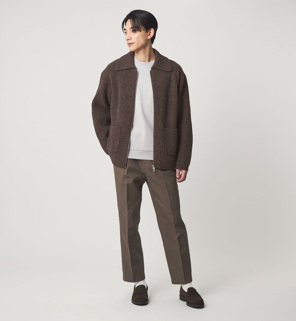 UNITED ARROWS green label relaxing「＜RYE TENDER＞JEROME JKT フルジップ ニット ブルゾン」|カーディガン|