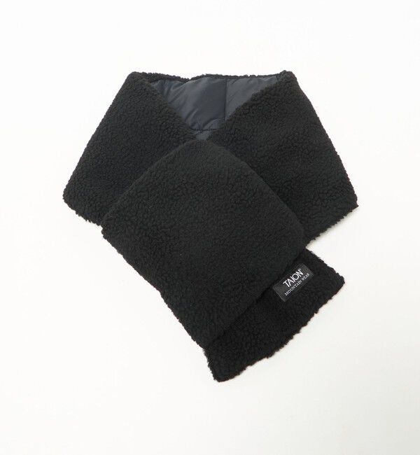 UNITED ARROWS green label relaxing「＜TAION＞マウンテン リバーシブル ダウンボア マフラー」|マフラー|