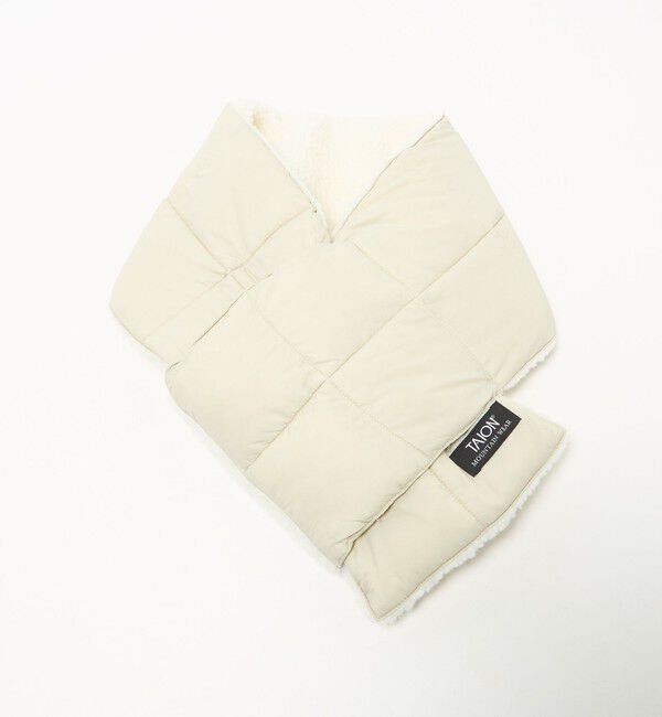 UNITED ARROWS green label relaxing「＜TAION＞マウンテン リバーシブル ダウンボア マフラー」|マフラー|