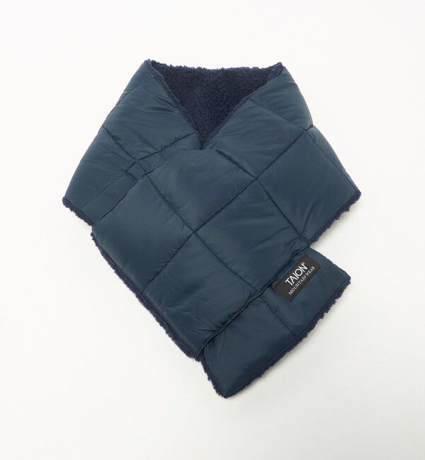 UNITED ARROWS green label relaxing「＜TAION＞マウンテン リバーシブル ダウンボア マフラー」|マフラー|