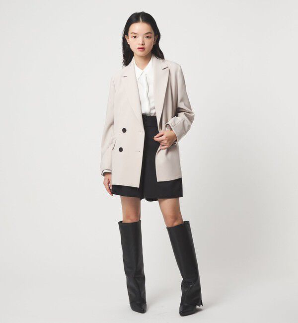 EMMEL REFINES「＜EMMEL REFINES＞EM TRダブルクロス ジャケット」|テーラードジャケット|