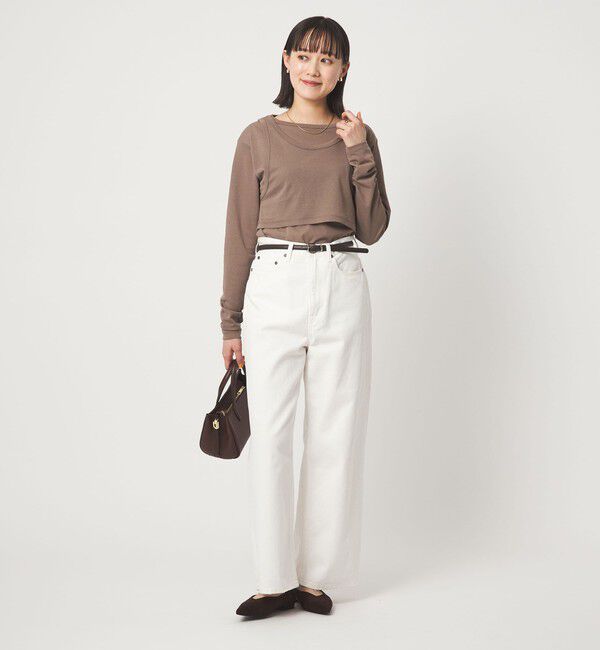 UNITED ARROWS green label relaxing「ロングスリーブプルオーバー &times; タンクトップ セット」|Tシャツ・カットソー|