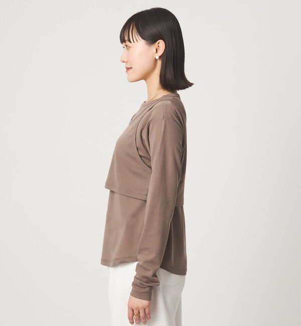 UNITED ARROWS green label relaxing「ロングスリーブプルオーバー &times; タンクトップ セット」|Tシャツ・カットソー|