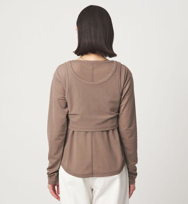 UNITED ARROWS green label relaxing「ロングスリーブプルオーバー &times; タンクトップ セット」|Tシャツ・カットソー|