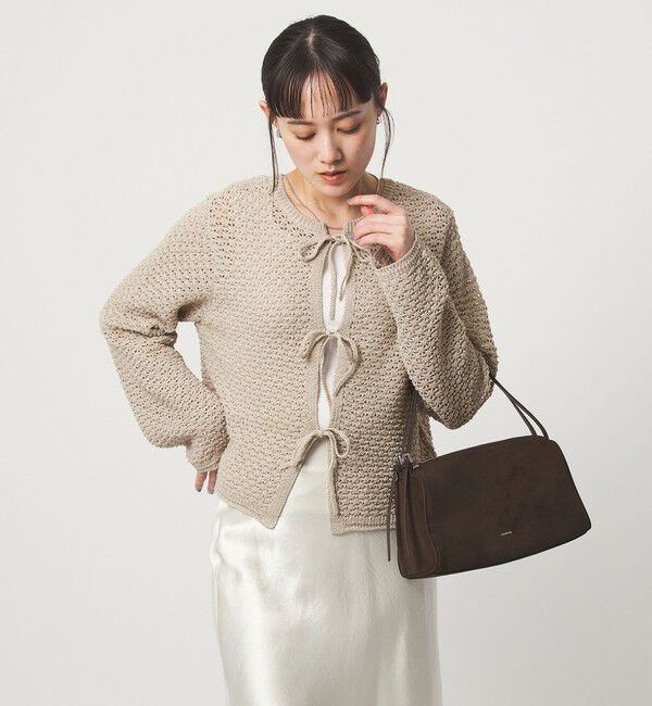 UNITED ARROWS green label relaxing「メッシュ ニット 2WAY プルオーバー ウォッシャブル」|ニット・セーター|