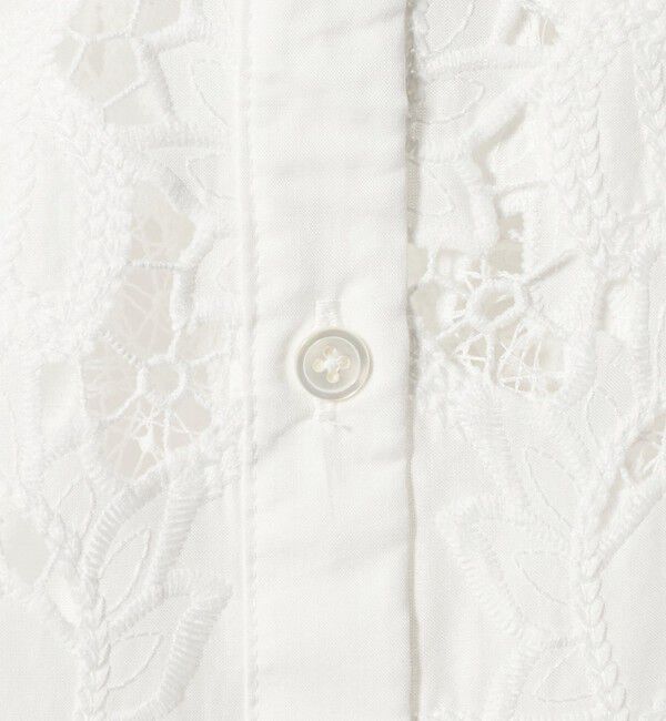 UNITED ARROWS green label relaxing「レース シャツ」|シャツ・ブラウス|