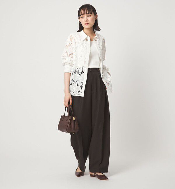 UNITED ARROWS green label relaxing「レース シャツ」|シャツ・ブラウス|