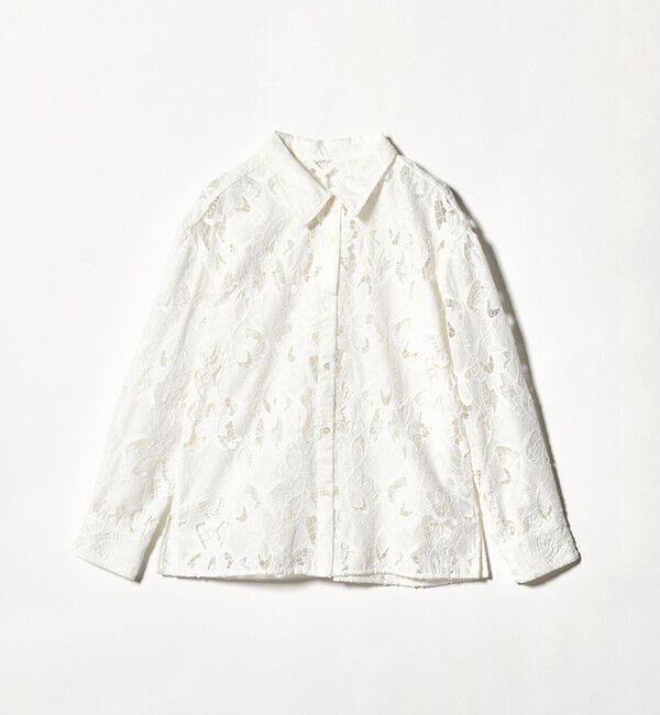 UNITED ARROWS green label relaxing「レース シャツ」|シャツ・ブラウス|