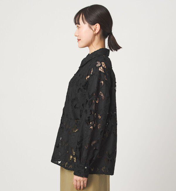UNITED ARROWS green label relaxing「レース シャツ」|シャツ・ブラウス|
