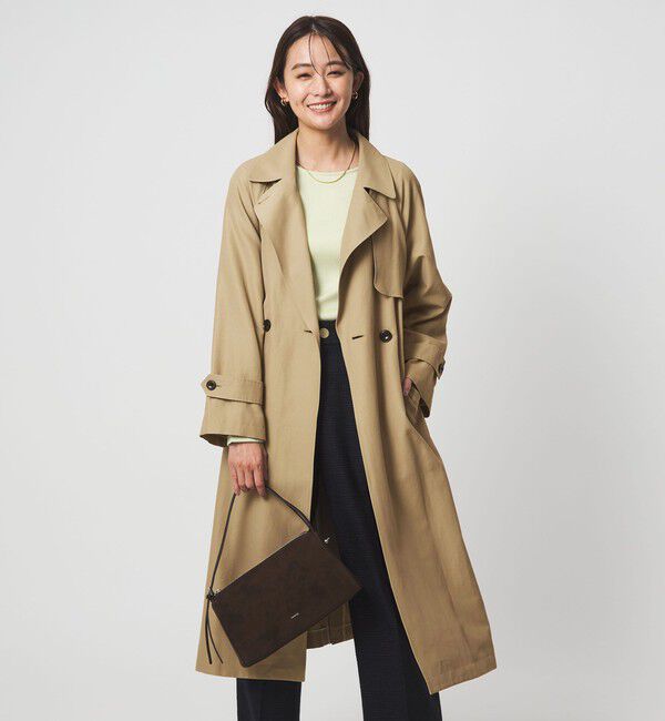 UNITED ARROWS green label relaxing「ライト トレンチコート」|トレンチコート|BEIGE