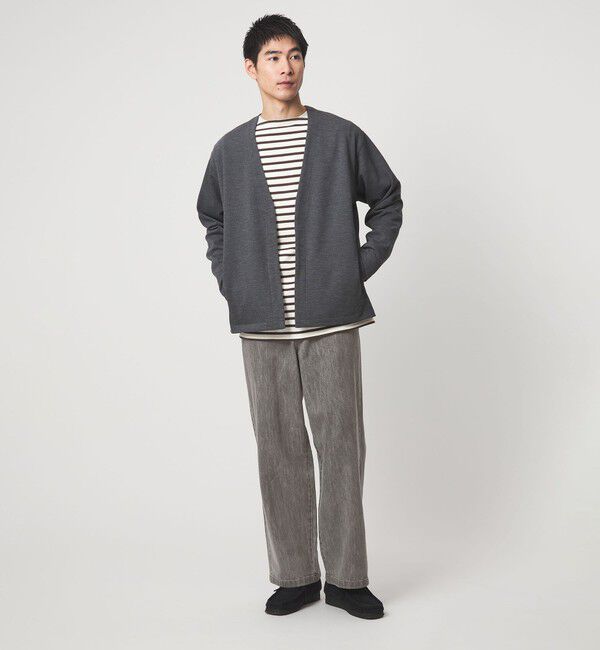 UNITED ARROWS green label relaxing「ウォッシュド ワイド デニムパンツ」|デニム|