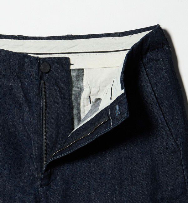 UNITED ARROWS green label relaxing「ウォッシュド ワイド デニムパンツ」|デニム|