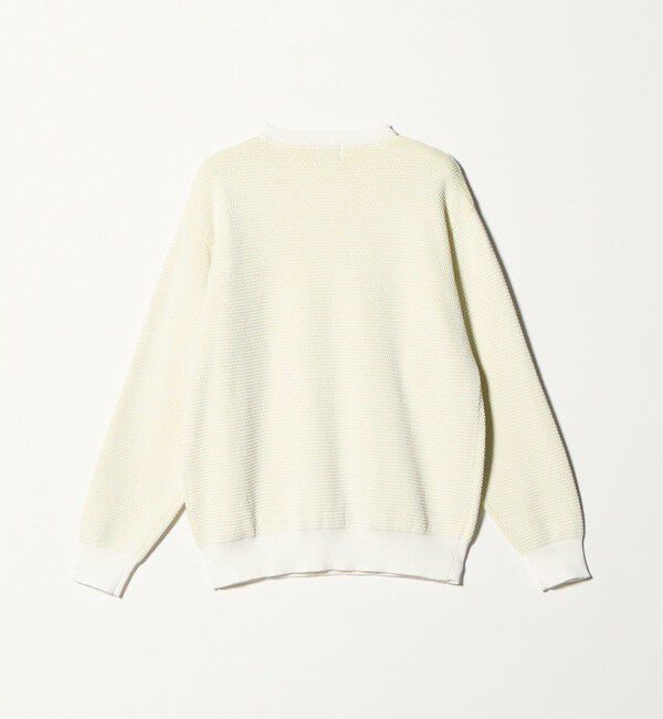 UNITED ARROWS green label relaxing「コットン リバー カノコ クルーネック ニット」|ニット・セーター|