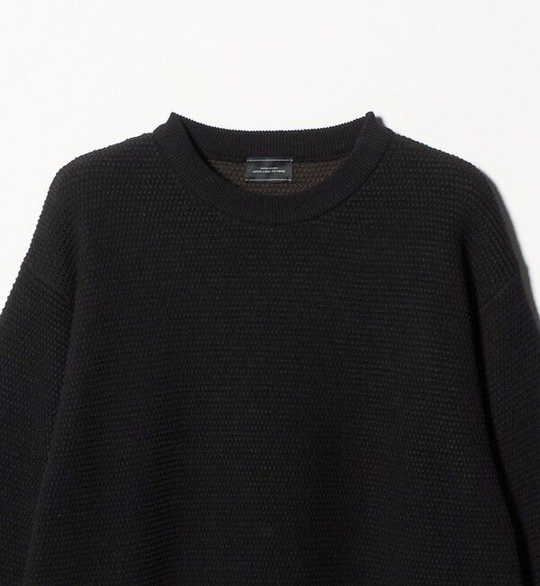 UNITED ARROWS green label relaxing「コットン リバー カノコ クルーネック ニット」|ニット・セーター|