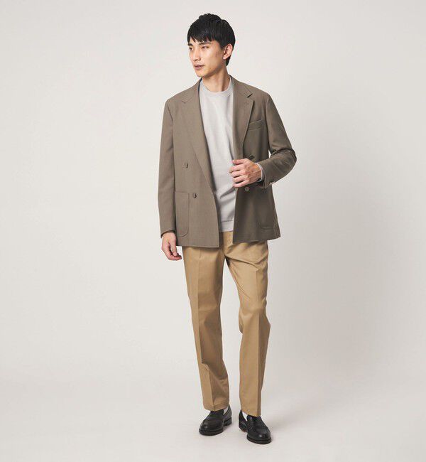 UNITED ARROWS green label relaxing「L/A ポンチ ビズ クルーネック カットソー -抗菌-」|Tシャツ・カットソー|