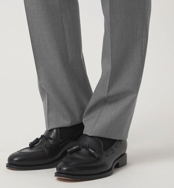 UNITED ARROWS green label relaxing「GUABELLO ピンヘッド スリム ノープリーツ スーツパンツ セットアップパンツ」|スーツ|