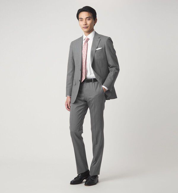 UNITED ARROWS green label relaxing「GUABELLO ピンヘッド 2B RV スーツジャケット セットアップジャケット」|スーツ|