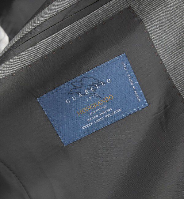 UNITED ARROWS green label relaxing「GUABELLO ピンヘッド 2B RV スーツジャケット セットアップジャケット」|スーツ|