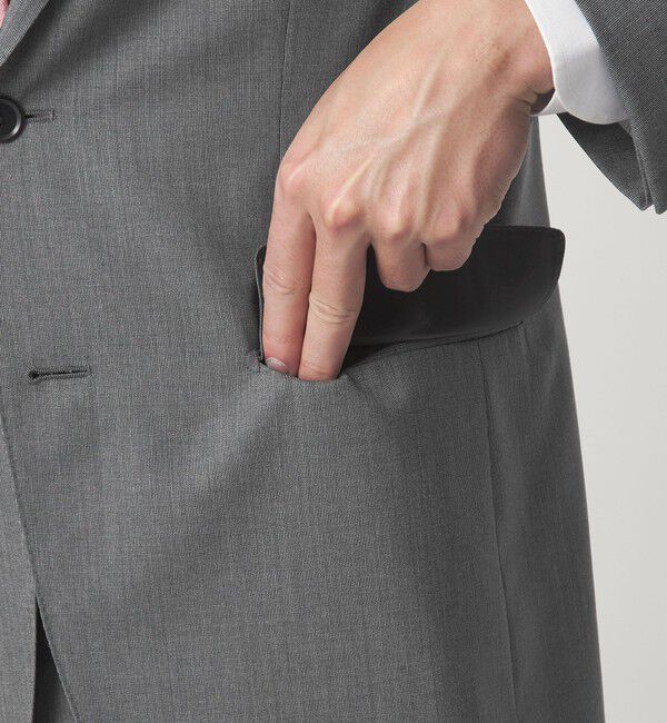 UNITED ARROWS green label relaxing「GUABELLO ピンヘッド 2B RV スーツジャケット セットアップジャケット」|スーツ|