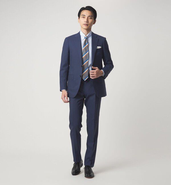 UNITED ARROWS green label relaxing「GUABELLO ピンヘッド 2B RV スーツジャケット セットアップジャケット」|スーツ|