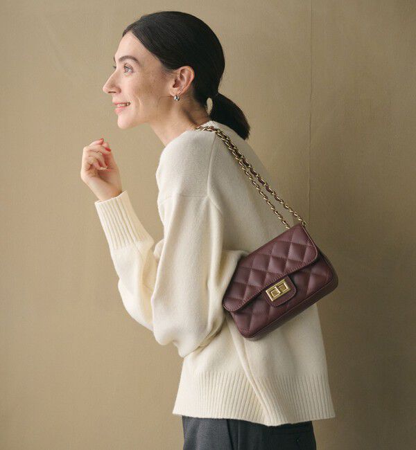 BEAUTY&YOUTH UNITED ARROWS「＜AULENTTI＞レザー キルティング チェーン ショルダーバッグ」|ショルダー・メッセンジャー|