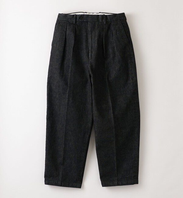 STEVEN ALAN「＜Steven Alan＞ 13.5oz デニム インツープリーツ ドレス トラウザーズ」|デニム|