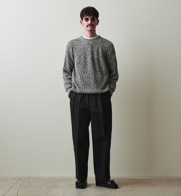 STEVEN ALAN「＜Steven Alan＞ 13.5oz デニム インツープリーツ ドレス トラウザーズ」|デニム|