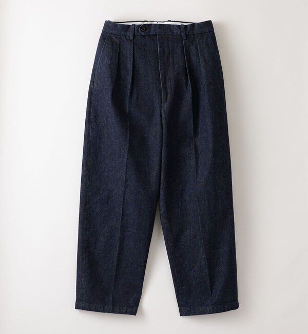 STEVEN ALAN「＜Steven Alan＞ 13.5oz デニム インツープリーツ ドレス トラウザーズ」|デニム|