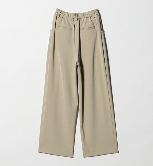 BEAUTY&YOUTH UNITED ARROWS「ポリエステルブレンド ツイルバックゴムパンツ」|スラックス|