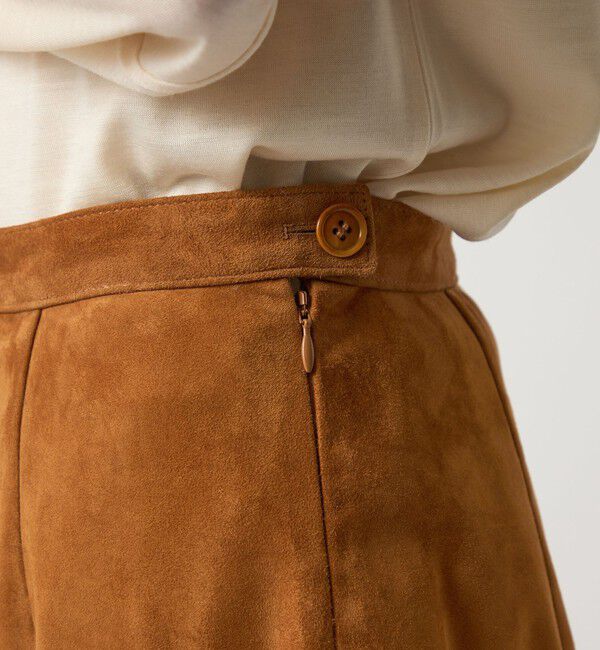 STEVEN ALAN「＜Steven Alan＞スエード ミドル スカート」|スカート|