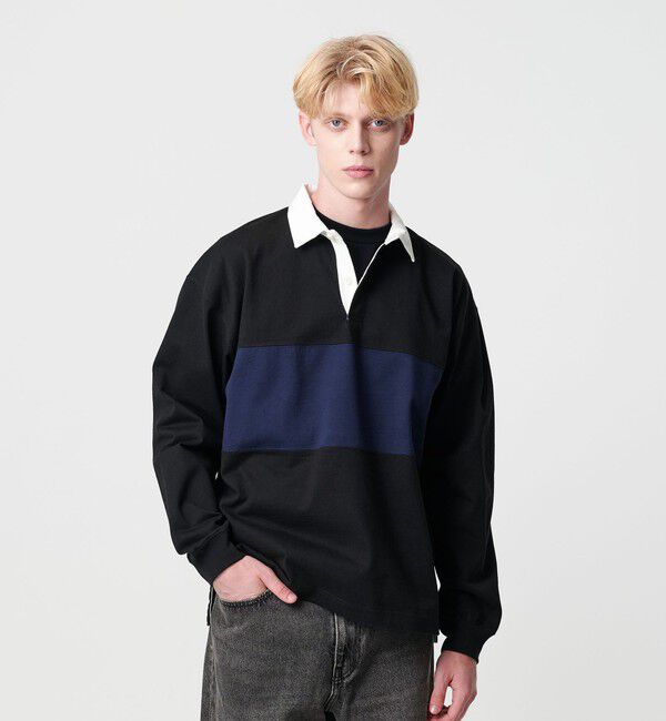 BEAUTY&YOUTH UNITED ARROWS「12oz ヘビーウェイト ラグビーシャツ」|Tシャツ・カットソー|