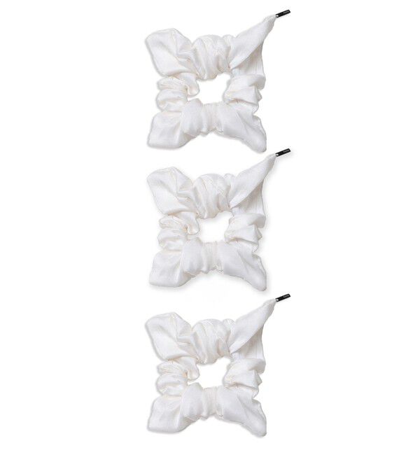 BEAUTY&YOUTH UNITED ARROWS「＜heyep＞Silk Square Mini Scrunchie シュシュ/3P」|ヘアゴム・シュシュ|