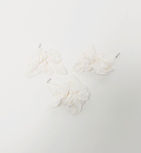 BEAUTY&YOUTH UNITED ARROWS「＜heyep＞Silk Square Mini Scrunchie シュシュ/3P」|ヘアゴム・シュシュ|