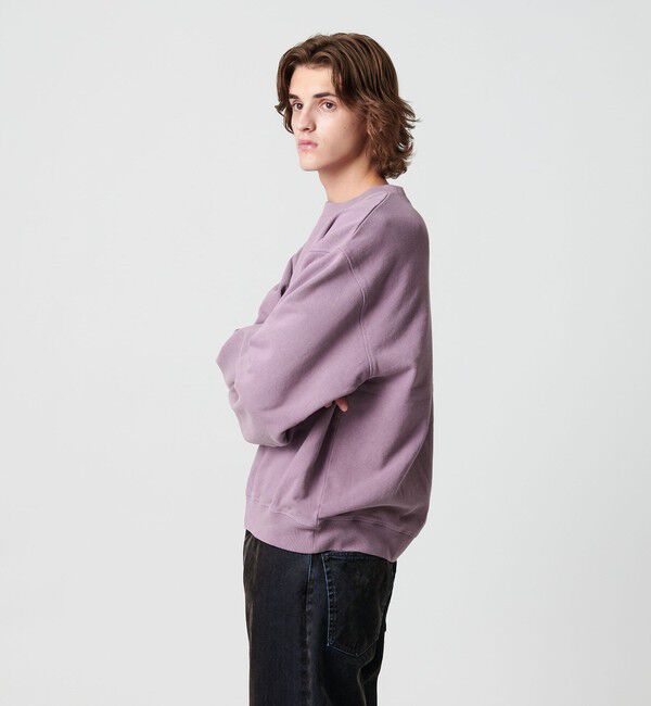 MONKEY TIME「オゾンウォッシュ フレンチテリー クルーネック スウェット」|Tシャツ・カットソー|