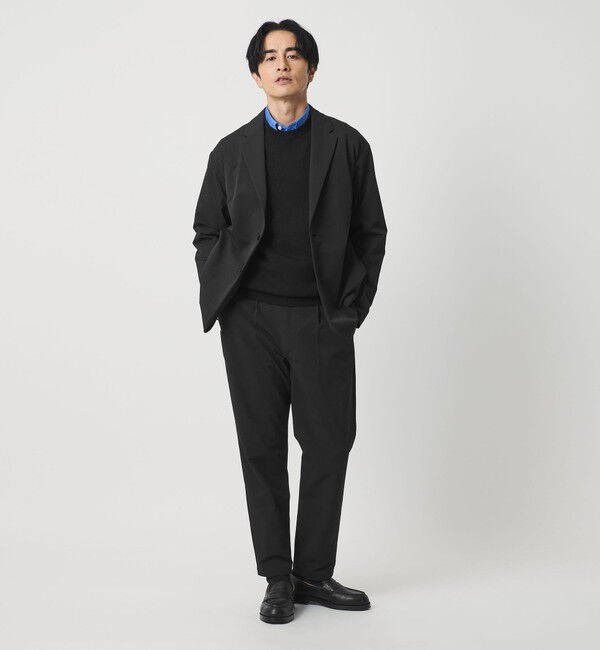 BEAUTY&YOUTH UNITED ARROWS「KOMATSU PACK URK リラックス ジャケット ストレッチ セットアップ対応 裏起毛」|テーラードジャケット|