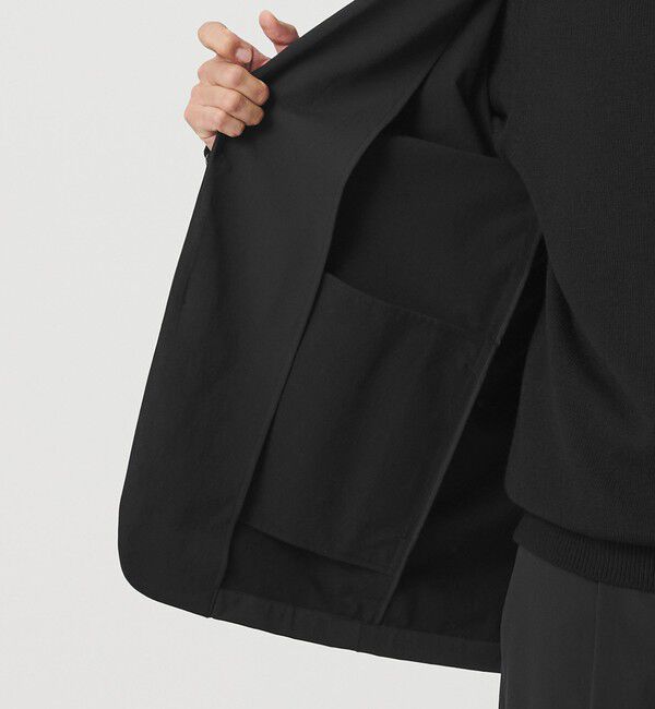 BEAUTY&YOUTH UNITED ARROWS「KOMATSU PACK URK リラックス ジャケット ストレッチ セットアップ対応 裏起毛」|テーラードジャケット|