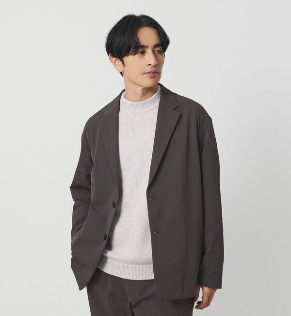 BEAUTY&YOUTH UNITED ARROWS「KOMATSU PACK URK リラックス ジャケット ストレッチ セットアップ対応 裏起毛」|テーラードジャケット|