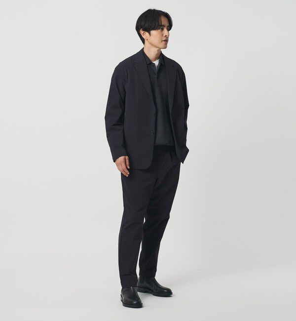 BEAUTY&YOUTH UNITED ARROWS「KOMATSU PACK URK リラックス ジャケット ストレッチ セットアップ対応 裏起毛」|テーラードジャケット|