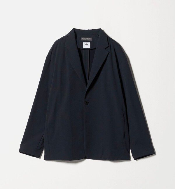 BEAUTY&YOUTH UNITED ARROWS「KOMATSU PACK URK リラックス ジャケット ストレッチ セットアップ対応 裏起毛」|テーラードジャケット|