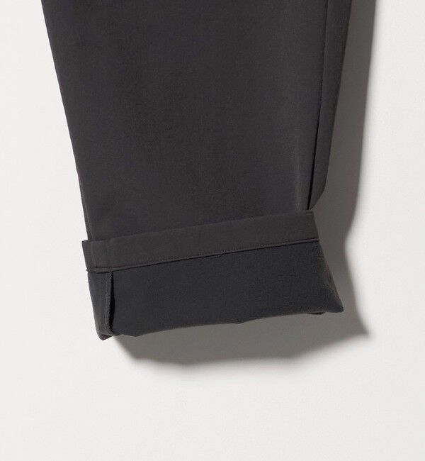 BEAUTY&YOUTH UNITED ARROWS「KOMATSU PACK URK 1プリーツ テーパード パンツ ストレッチ セットアップ対応 裏起毛」|チノ|