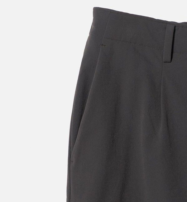 BEAUTY&YOUTH UNITED ARROWS「KOMATSU PACK URK 1プリーツ テーパード パンツ ストレッチ セットアップ対応 裏起毛」|チノ|