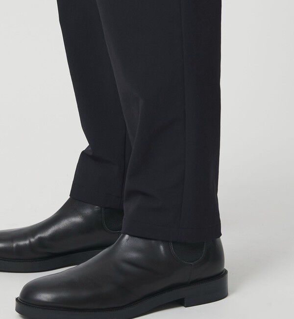 BEAUTY&YOUTH UNITED ARROWS「KOMATSU PACK URK 1プリーツ テーパード パンツ ストレッチ セットアップ対応 裏起毛」|チノ|