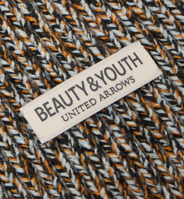 BEAUTY&YOUTH UNITED ARROWS「ミックス アゼ ニット マフラー」|マフラー|