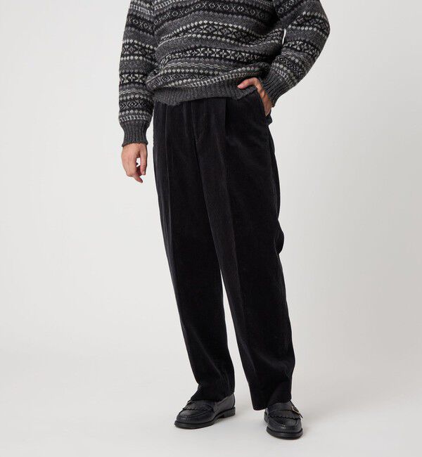 STEVEN ALAN「＜Steven Alan＞ 8W コーデュロイ アウト ワンプリーツ スラックス」|スラックス|