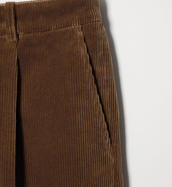 STEVEN ALAN「＜Steven Alan＞ 8W コーデュロイ アウト ワンプリーツ スラックス」|スラックス|