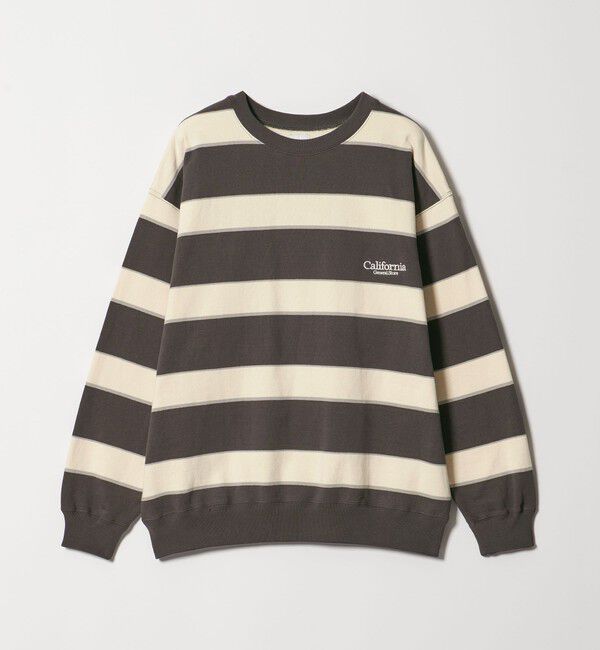California General Store「＜CGS.＞ボーダー スウェット クルーネック」|スウェット・ジャージ|