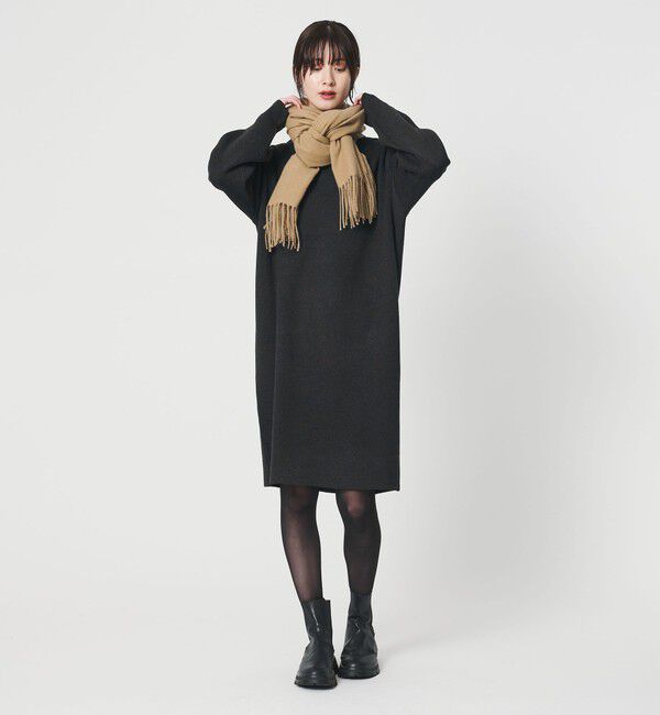 BEAUTY&YOUTH UNITED ARROWS「【WEB限定 Wardrobe DAILY MINIMAL】コクーンニットワンピース ウォッシャブル」|ワンピース|