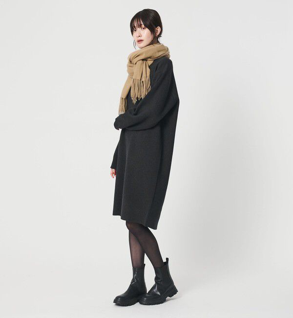 BEAUTY&YOUTH UNITED ARROWS「【WEB限定 Wardrobe DAILY MINIMAL】コクーンニットワンピース ウォッシャブル」|ワンピース|