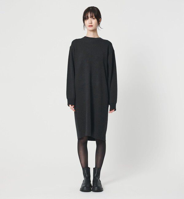 BEAUTY&YOUTH UNITED ARROWS「【WEB限定 Wardrobe DAILY MINIMAL】コクーンニットワンピース ウォッシャブル」|ワンピース|
